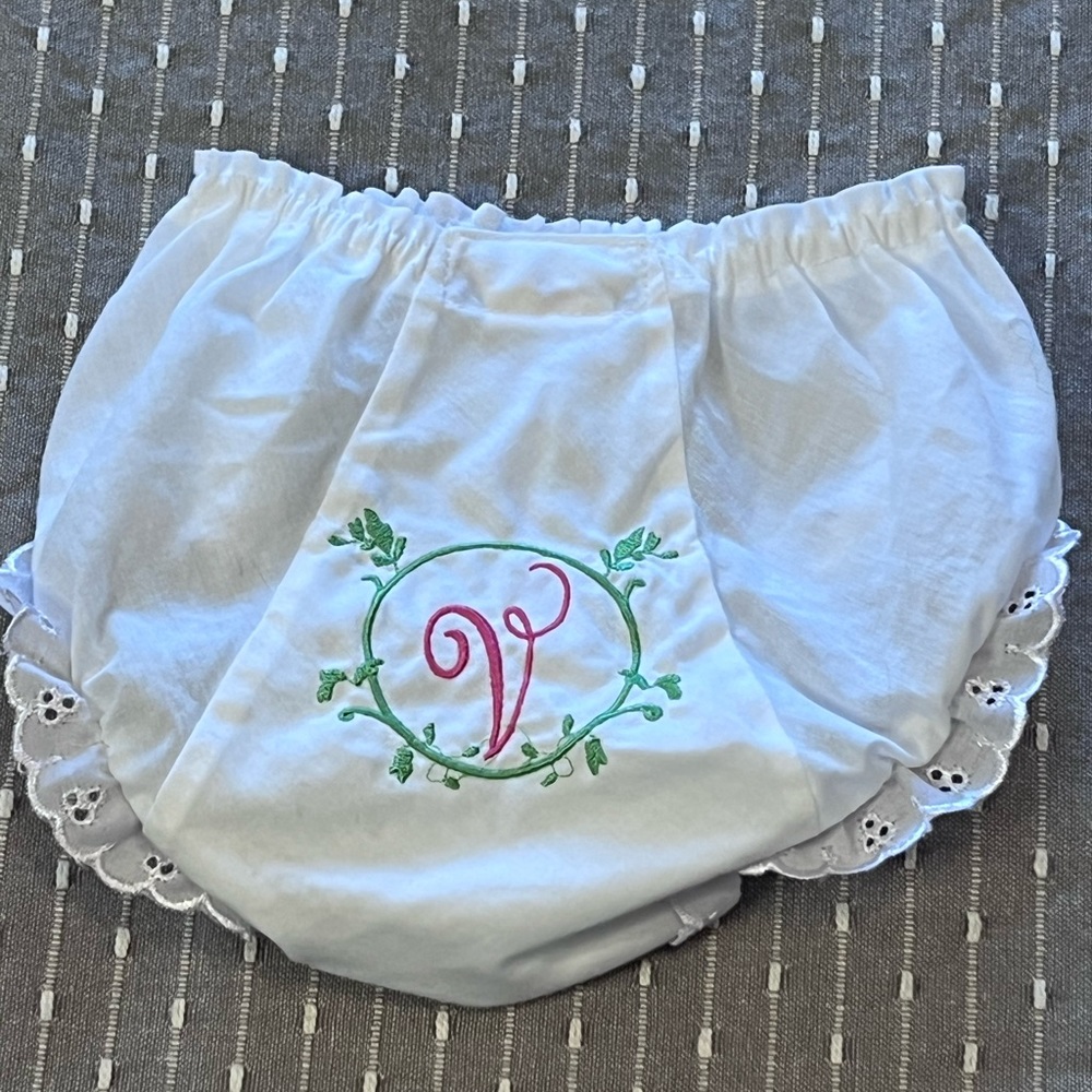 Size 1 V Monogram Bloomers